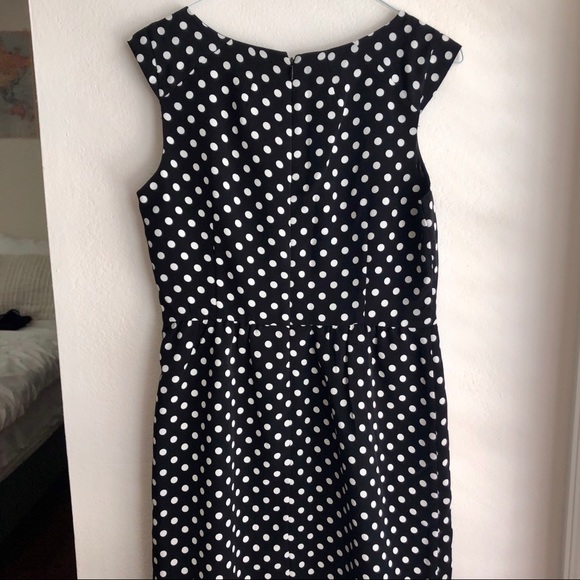 Polka Dot Sheath Dress - Picture 4 of 5